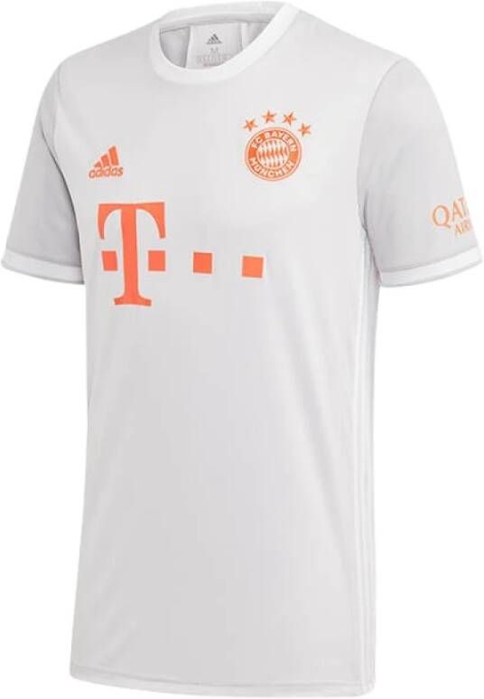 adidas Performance Senior FC Bayern München uit T-shirt wit