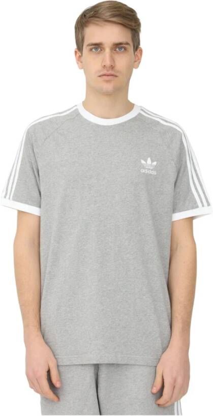 Adidas T shirts and Polos , Grijs, Heren