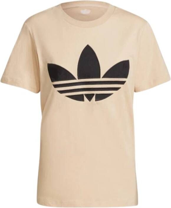 adidas Marimekko T shirt met Jacquard 3D Nylon Trefoil Patch