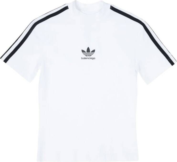 Adidas X Balenciaga T shirts and Polos White , Wit, Dames