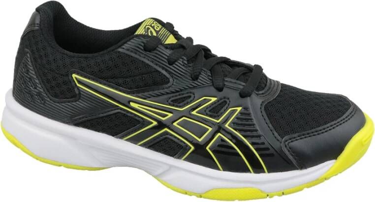 ASICS zaalsportschoenen Upcourt 3 GS zwart/geel kids