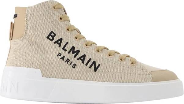 Balmain Sneakers , Beige, Dames