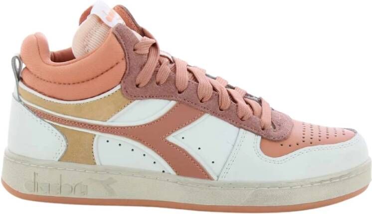 Diadora Magic Baked Demi Icona Sneakers , Roze, Dames