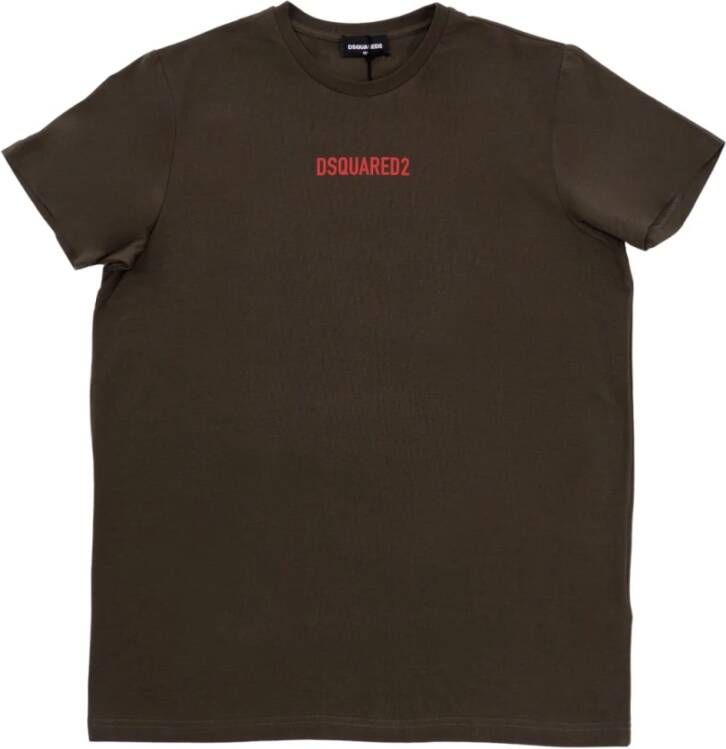 Dsquared2 T shirts Bruin Heren