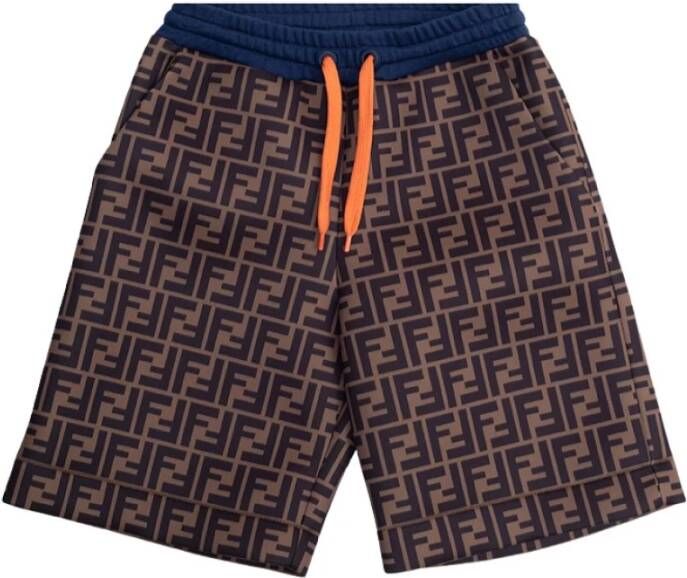 Fendi Korte broeken Bruin unisex