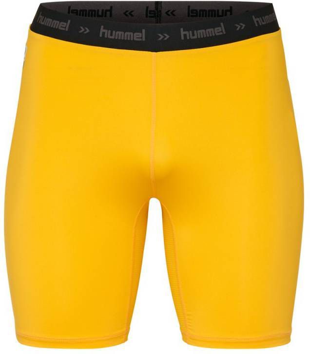 Hummel First Performance Onderbroek Geel