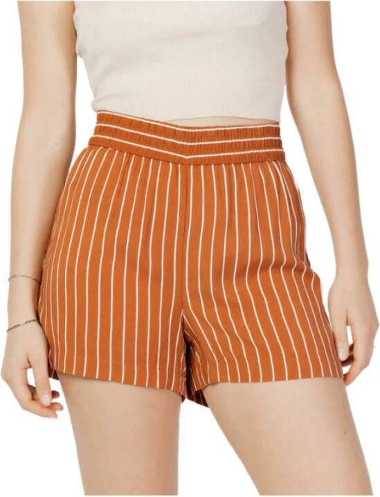 Jacqueline de Yong Korte Broeken Oranje Dames