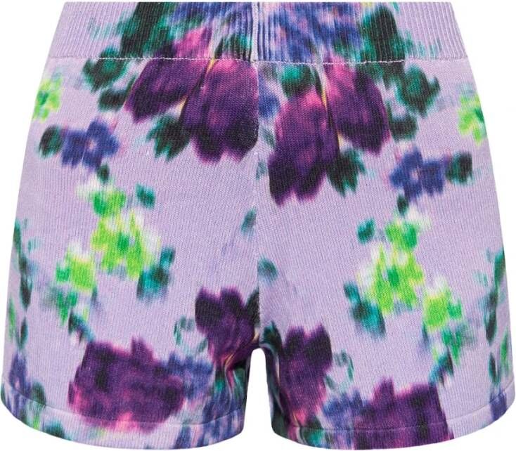 Kenzo Patterned shorts , Paars, Dames