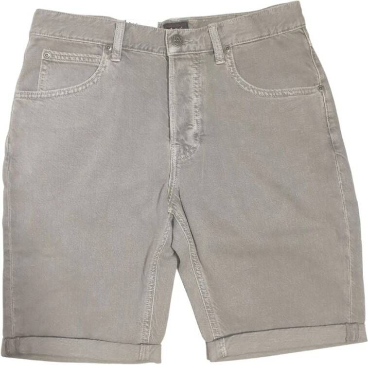 Lee Korte Broeken Bruin Heren