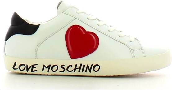 Love Moschino Sneakers , Wit, Dames
