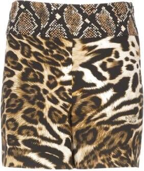 Moschino Korte Broeken Bruin Dames