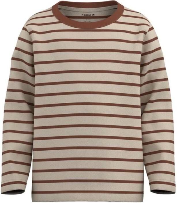 name it Noem het mini nmnonano ls top kokosnoot shell | Freewear Bruin , Bruin, Heren