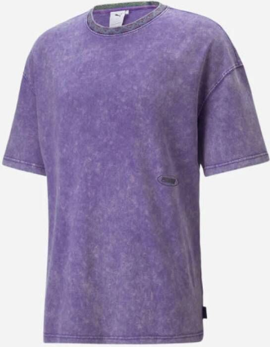 Puma T shirts , Paars, Heren