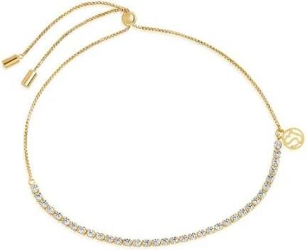 Sif Jakobs Armband Ellera tennis , Geel, Dames