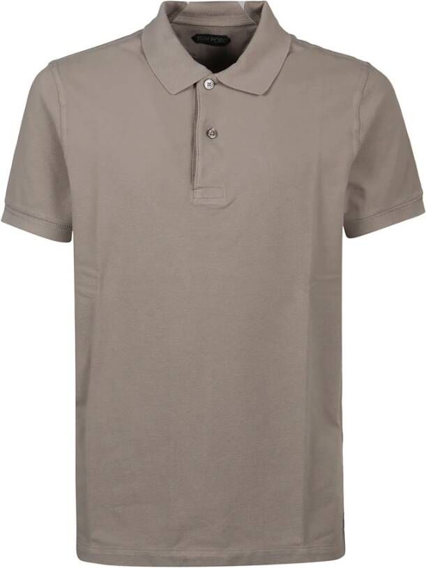 Tom Ford Poloshirt , Beige, Heren