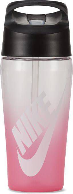 Nike 473 ml TR HyperCharge Straw Bidon met graphic Roze