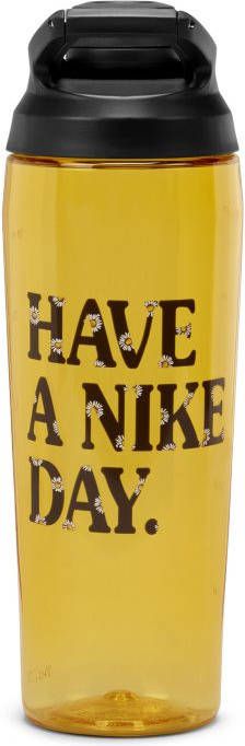 Nike 710 ml HyperCharge TR Chug Bidon met graphic Geel