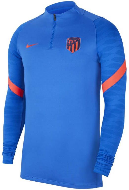 Nike Atlético de Madrid Strike voetbaltrainingstop met Dri FIT voor heren Blauw