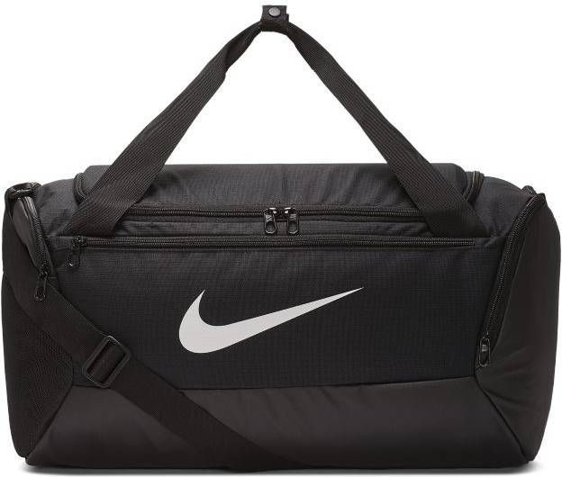 Nike Small Brasilia Tas Black/Black/White/White Dames