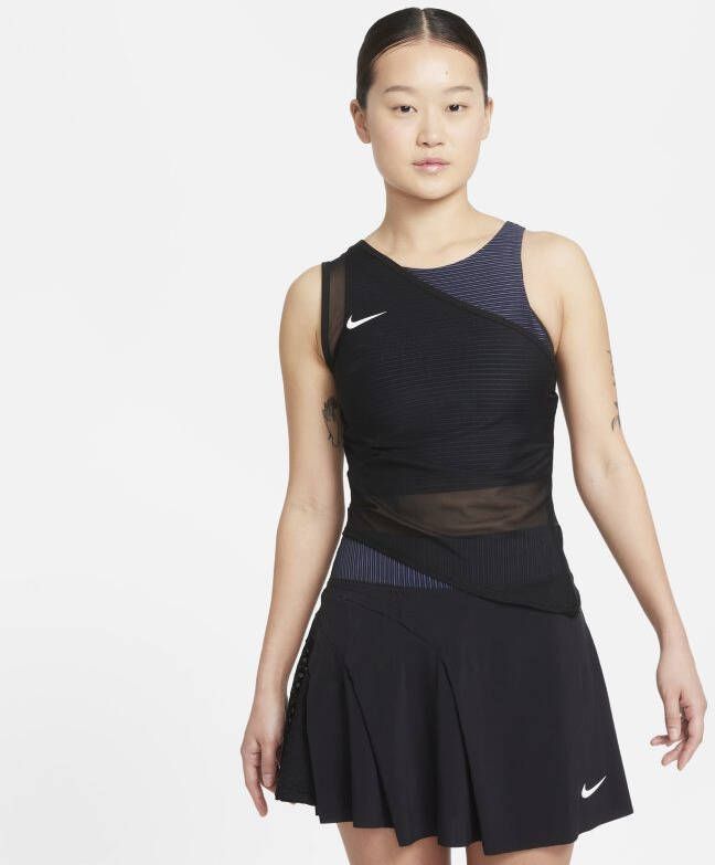 Nike Court Dri FIT ADV Slam Tennistanktop voor dames Zwart