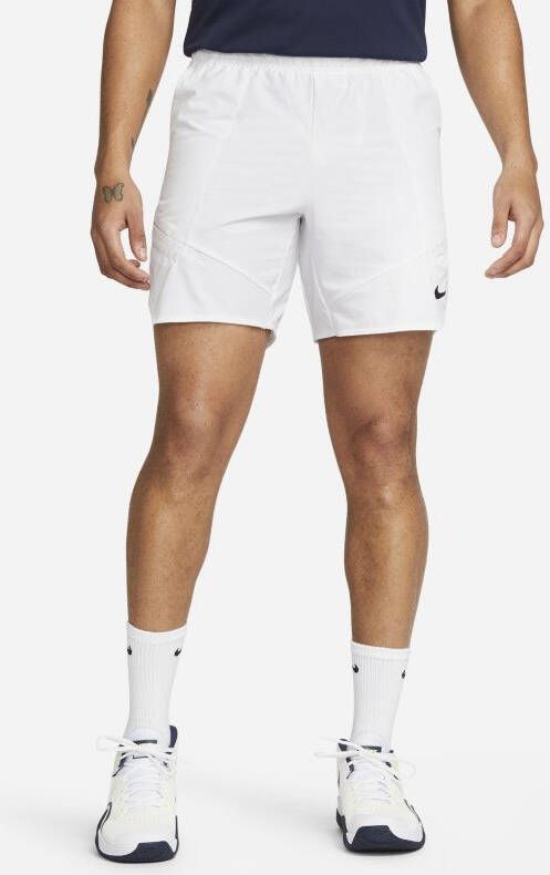 Nike Court Dri FIT Advantage Tennisshorts voor heren(18 cm) Wit