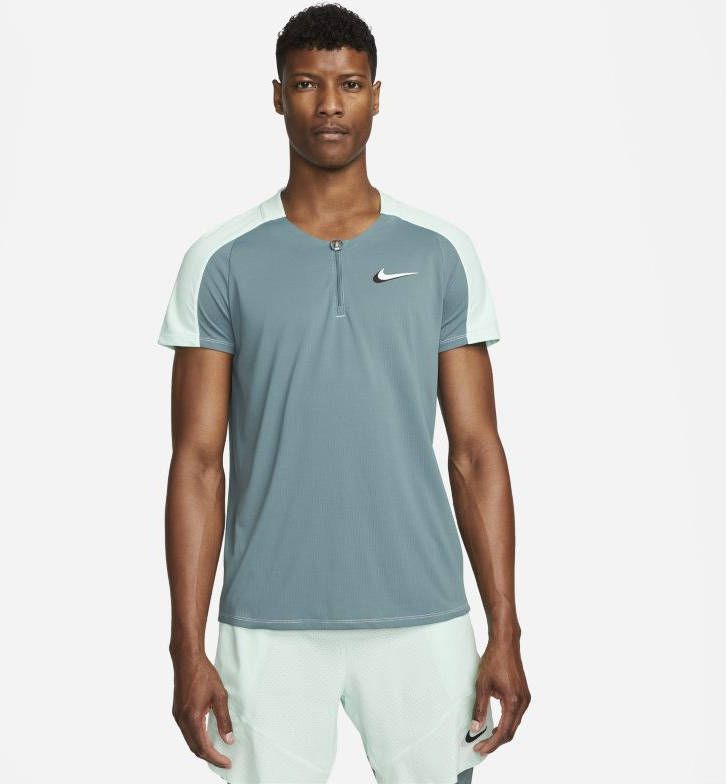 Nike Court Dri FIT Slam Tennispolo voor heren Grijs