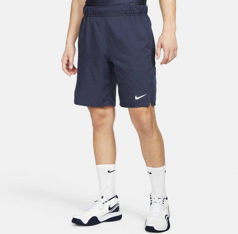 Nike Court Dri FIT Victory Tennisshorts van 23 cm voor heren Blauw