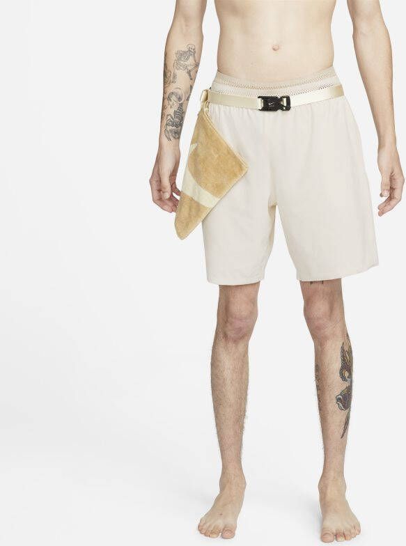 Nike Dri FIT x MMW 3 in 1 herenshorts Bruin