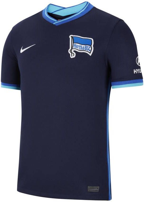 Nike Hertha BSC 2021/22 Stadium Uit Voetbalshirt voor heren Blauw