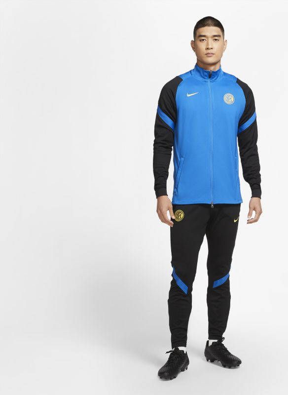 Nike Inter Milan Strike Knit voetbaltrainingspak voor heren Blauw