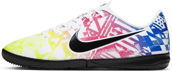 Nike Kids Nike Mercurial Vapor 13 Academy Neymar JR Zaalvoetbalschoenen(IC)Kids Wit Zwart Blauw Volt