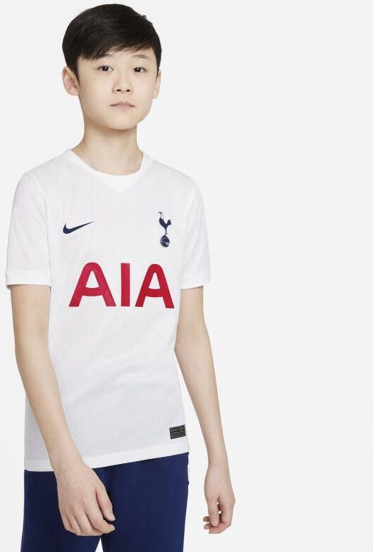 Nike Tottenham Hotspur FC 2021/22 Thuisshirt Junior White/White/Binary Blue Kind