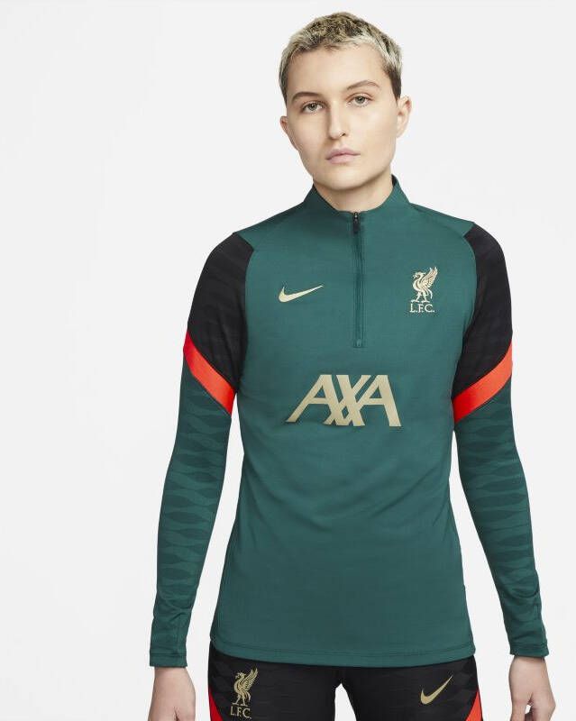 Nike Liverpool FC Strike Voetbaltrainingstop voor dames Dark Atomic Teal/Bright Crimson/Mystic Stone Dames