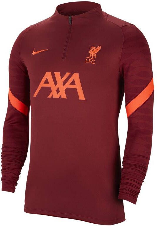 Nike Liverpool FC Strike Drill Trainingtop Team Red/Bright Crimson/Bright Crimson Heren