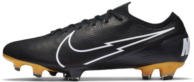 Nike Mercurial Vapor 13 Elite Tech Craft FG Voetbalschoen (stevige ondergrond) Zwart