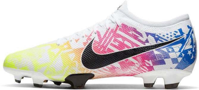 Nike Mercurial Vapor 13 Pro Neymar JR. Gras Voetbalschoenen(FG)Wit Zwart Blauw Volt