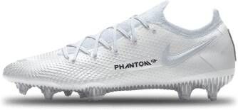 Nike Phantom GT Elite By You Custom voetbalschoen(stevige ondergrond) Wit