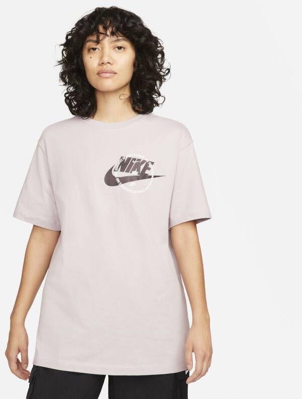 Nike Sportswear T shirt voor dames Amethyst Ash Dames