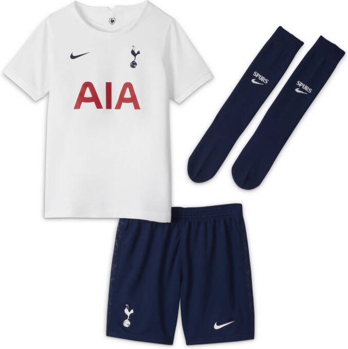 Nike Tottenham Hotspur FC 2021/22 Thuis voetbaltenue voor kleuters Multi Colour/White/Binary Blue/Binary Blue Kind