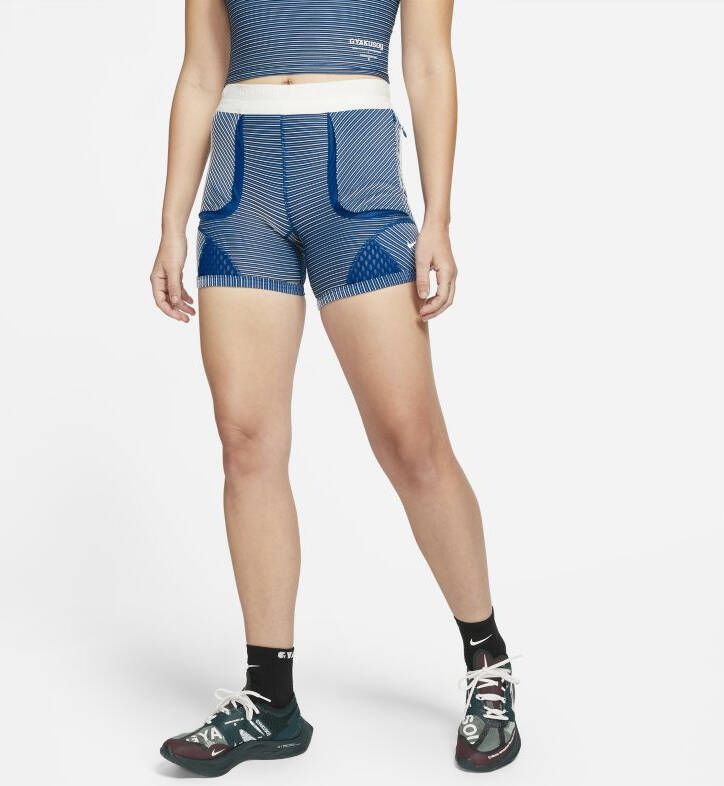 Nike x Gyakusou Praktische damesshorts Blauw