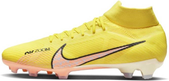 Nike Zoom Mercurial Superfly 9 Pro FG Voetbalschoenen(stevige ondergrond) Geel