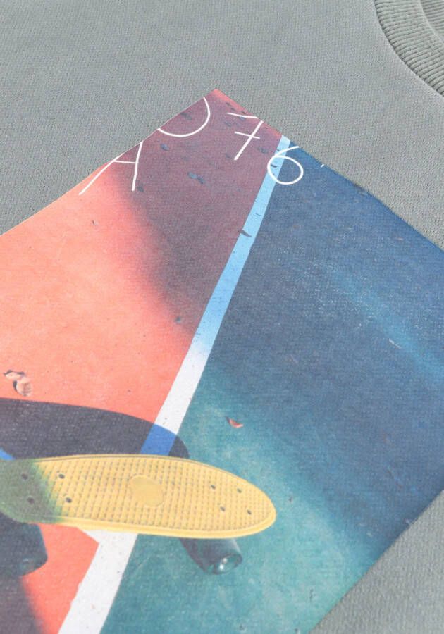 Ao76 Olijf Sweater Zachary Oversized Tennis