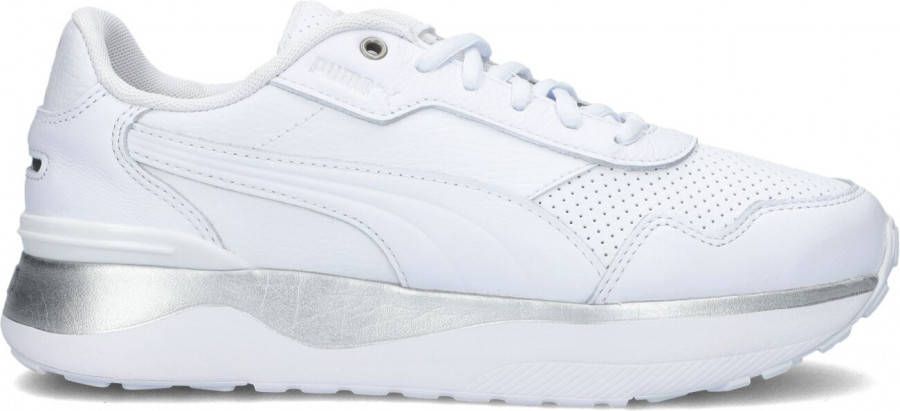 Puma Witte Lage Sneakers R78 Voyage Premium