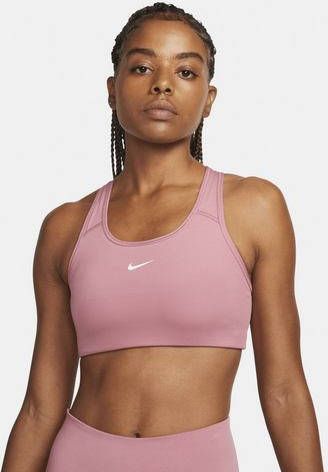 Nike Sport bh Dri FIT Swoosh Women's Medium Support 1 Piece Pad Sports Bra