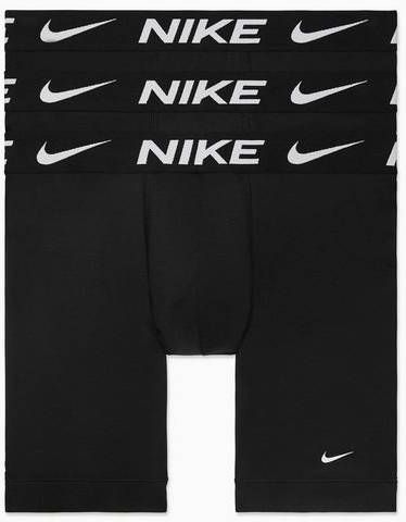 NIKE Underwear Boxershort BOXER BRIEF LONG 3PK met elastische band met nike logo opschrift(set, Set van 3 )