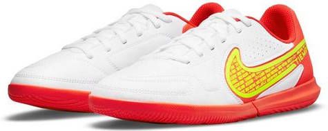 Nike Tiempo Legend 9 Club IC Motivation Wit/Neon/Rood Kinderen