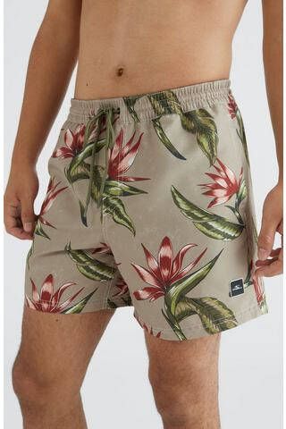 O'Neill zwemshort Floral groen/fuchsia
