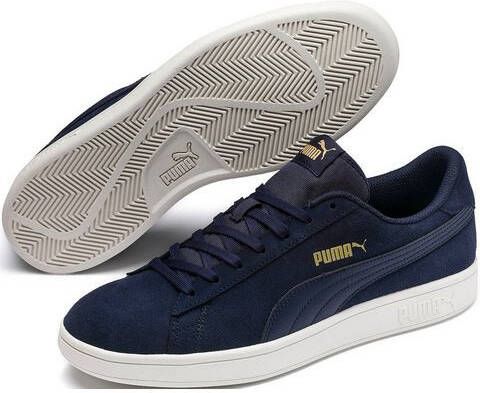 Puma Smash V2 Sneakers , Blauw, Heren