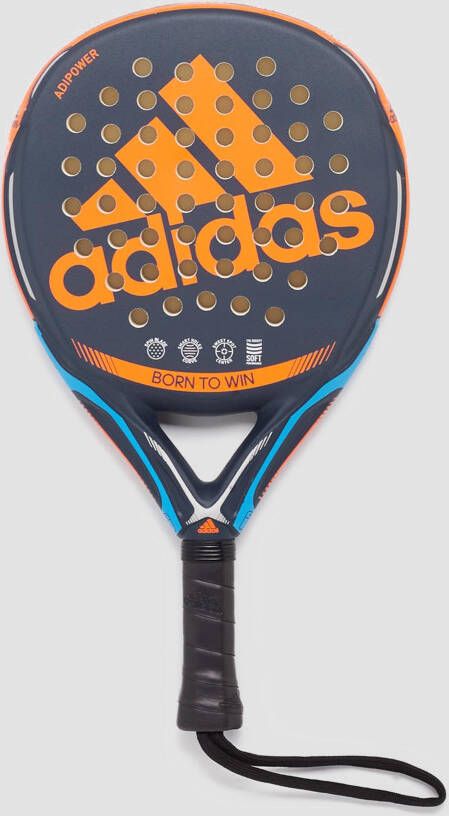 adidas adipower ctrl lite 3.1 padelracket oranje heren