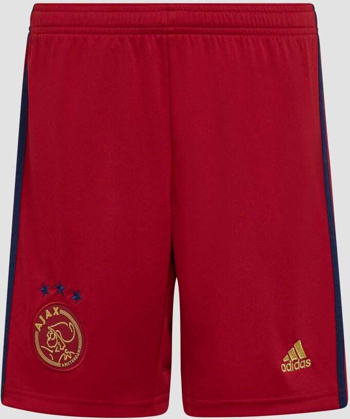 Adidas ajax amsterdam uitsshort 22/23 rood kinderen